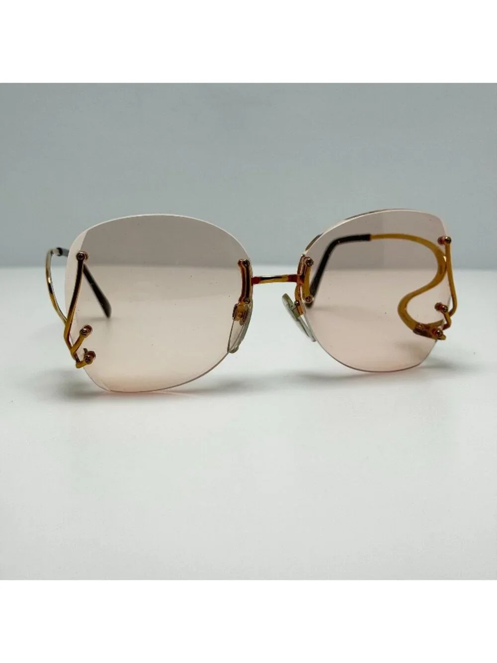 Luxottica Eyeglasses Eye Glasses Frames Mount Olympus Italy 130